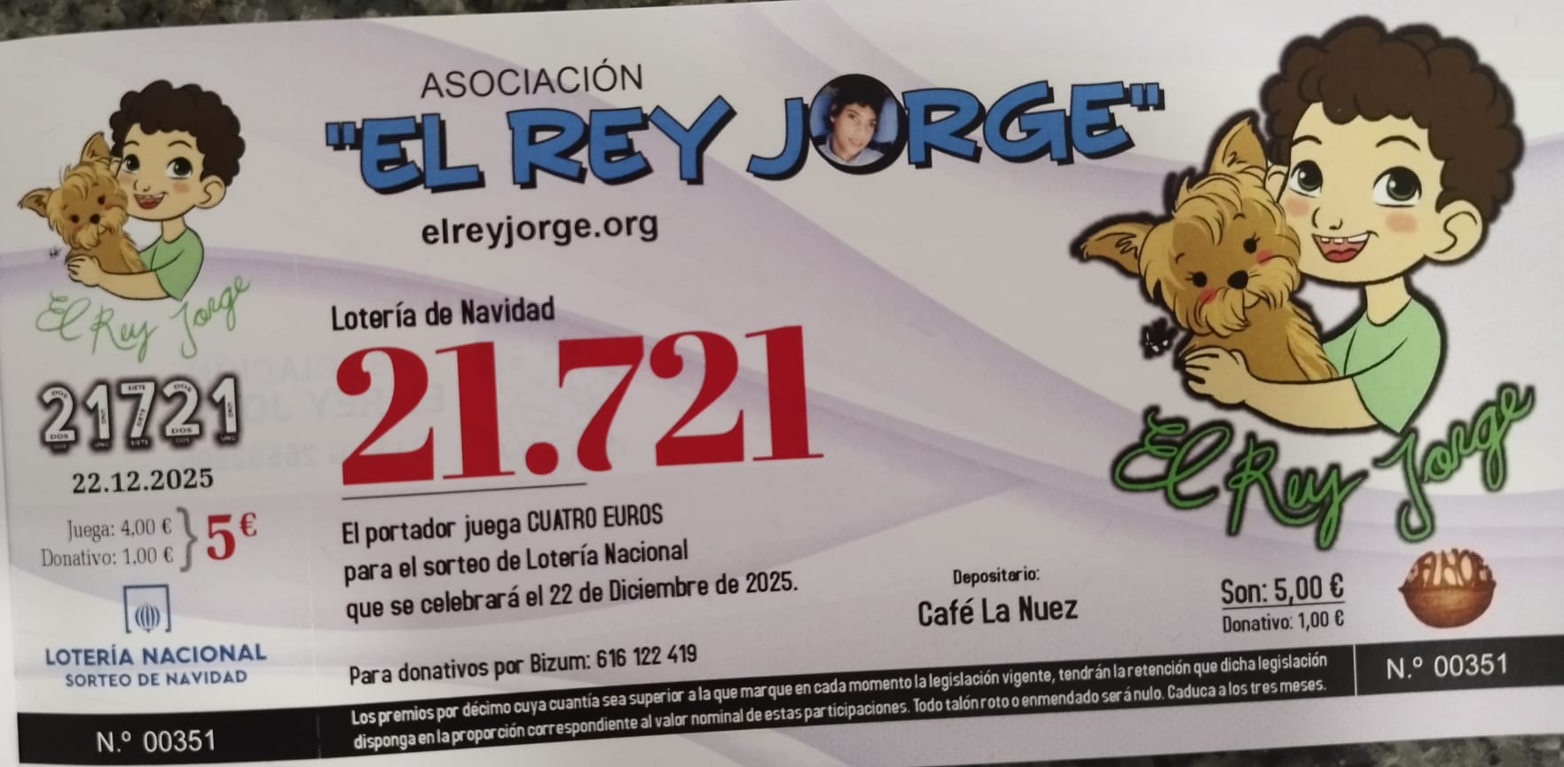 Colabora con el Rey Jorge